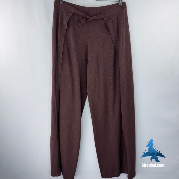 1144 Athleta Wide-Leg Lounge Pants – Size M – Brown - Picture 1 of 12